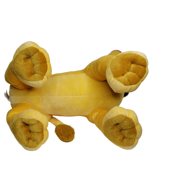 Disneys Simba Jumbo Lion King Plush Stuffed Animal 2002 Hasbro 076930102510 - Picture 6 of 10